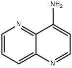 4-アミノ-1,5-ナフチリジン 化学構造式