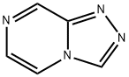 1,2,4-三唑并[4,3-A]吡嗪, 274-82-8, 结构式