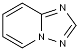 [1,2,4]トリアゾロ[1,5-a]ピリジン 化学構造式