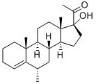 阿那孕酮 结构式