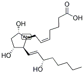 8-イソプロスタグランジンF2α 化学構造式
