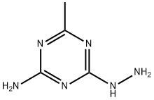 4-HYDRAZINO-6-METHYL-1,3,5-TRIAZIN-2-AMINE Structure