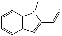 2-ホルミル-1-メチル-1H-インドール 化学構造式