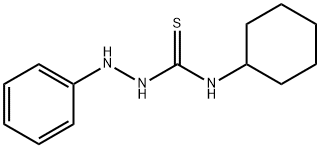 4-Cyclohexyl-1-phenylthiosemicarbazide Structure