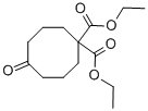 DIETHYL 5-OXOCYCLOOCTANE-1,1-DICARBOXYLATE 化学構造式