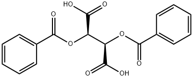 Dibenzoyl-L-tartaric acid Structure