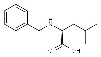 N-Benzyl-L-leucine Structure
