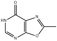 2-メチル[1,3]オキサゾロ[5,4-D]ピリミジン-7(6H)-オン 化学構造式