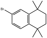 6-溴-1,1,4,4-四甲基-1,2,3,4-四氢化萘, 27452-17-1, 结构式