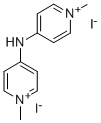 4,4Iminobis(1-methyl)pyridiniumdiiodide Structure
