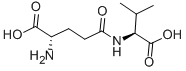 H-GLU(VAL-OH)-OH 结构式