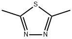2,5-ジメチル-1,3,4-チアジアゾール 化学構造式