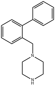 1-(2-BIPHENYL)PIPERAZINE DIHYDROCHLORIDE Structure