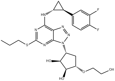 替格瑞诺,274693-27-5,结构式