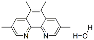 3,5,6,8-TETRAMETHYL-1,10-PHENANTHROLINE, HYDRATE Structure