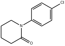 1-(4-CHLORO-PHENYL)-PIPERIDIN-2-ONE Struktur