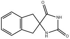 1',3'-二氢螺[咪唑烷-4,2'-茚]-2,5-二酮 结构式
