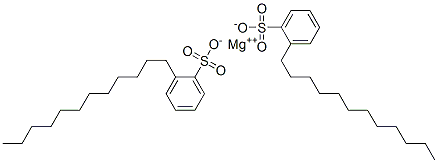 magnesium dodecylbenzenesulphonate Struktur