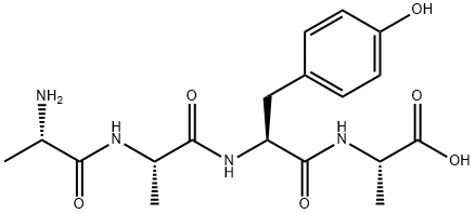 H-ALA-ALA-TYR-ALA-OH Structure