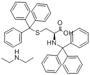 TRT-CYS(TRT)-OH DEA Structure