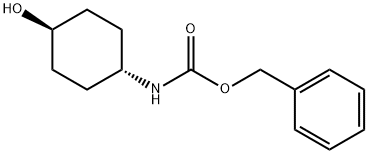 TRANS-4-CBZ-アミノフェノール 化学構造式