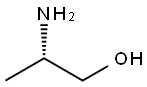 (S)-(+)-2-アミノ-1-プロパノール 化学構造式