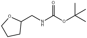 Carbamic acid, [(tetrahydro-2-furanyl)methyl]-, 1,1-dimethylethyl ester (9CI) Struktur
