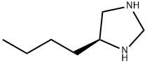 Imidazolidine, 4-butyl-, (4S)- (9CI) Structure