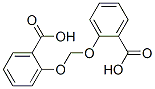 メチレンジサリチル酸 (異性体混合物) 化学構造式