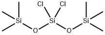 ビス(トリメチルシロキシ)ジクロロシラン 化学構造式