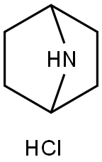 (1S,4S)-7-アザビシクロ[2.2.1]ヘプタン塩酸塩 化学構造式