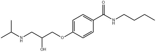 N-부틸-4-[2-히드록시-3-[(1-메틸에틸)아미노]프로폭시]벤즈아미드