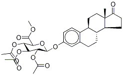 Estrone β-D-Glucuronide Triacetate Methyl Ester Structure