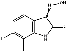 7-Fluoro-6-Methyl Isatin Struktur