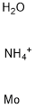 Ammonium dimolybdate Structure