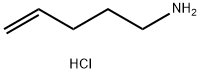 4-戊烯基胺盐酸盐, 27546-60-7, 结构式