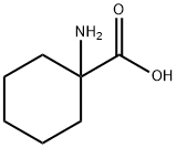 1-Amino-1-cyclohexanecarboxylic acid Struktur