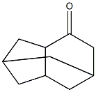 2,3,3a,5,6,7a-Hexahydro-2,5-methano-1H-inden-7(4H)-one Struktur
