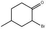 2-ブロモ-4-メチルシクロヘキサノン 化学構造式