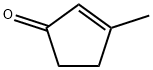 3-甲基-2-环戊烯-1-酮,2758-18-1,结构式