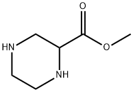 2-Piperazinecarboxylic acid methyl ester Struktur