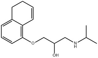 氢萘洛尔, 27581-02-8, 结构式