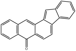 7H-Indeno[2,1-a]anthracen-7-one 结构式