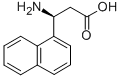 (S)-3-氨基-3-(1-萘基)-丙酸 结构式