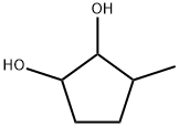 3-甲基-1,2-环戊烷二醇 结构式