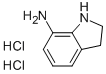 INDOLIN-7-AMINE DIHYDROCHLORIDE 化学構造式