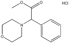 Methyl 2-morpholino-2-phenylacetate hydrochloride Struktur