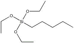 三乙氧基戊基硅烷,2761-24-2,结构式