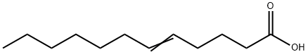 5-Dodecenoic acid Struktur
