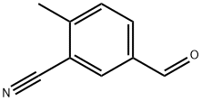 5-甲烷酰-2-甲基-苯甲腈,27613-36-1,结构式